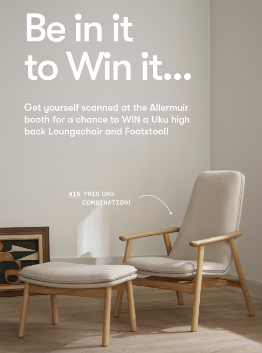 Win an Uku Lounge Chair & Footstool 519